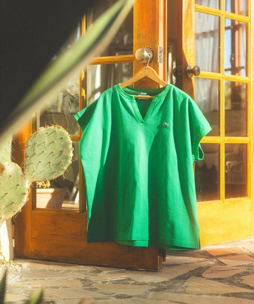 LACOSTE カノコハーフスリーブ 別注】LACOSTE / カノコ ハーフスリーブ Tシャツ｜ビーミング