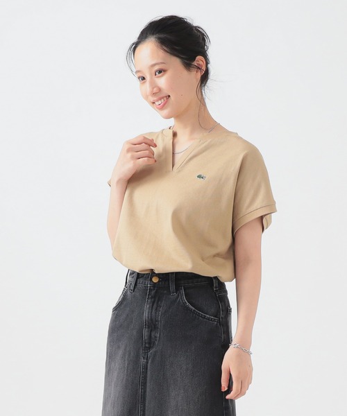 【別注】LACOSTE / カノコ ハーフスリーブ Tシャツ黒BEAMS購入 楽天市場】LACOSTE / 別注 カノコ ハーフスリーブ Tシャツ B