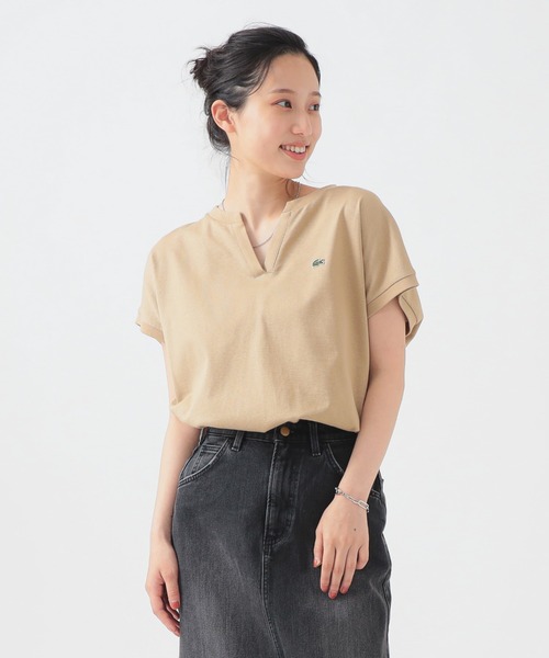 別注】LACOSTE / カノコ ハーフスリーブ Tシャツ（Tシャツ