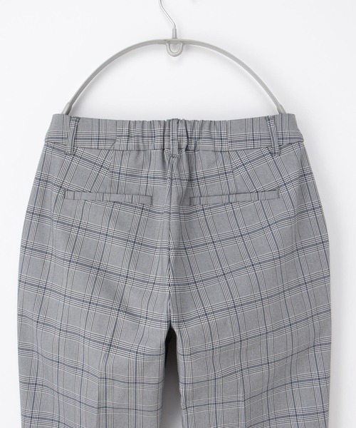 セール】【ハニさら・接触冷感・抗菌防臭】総柄クロップドパンツ