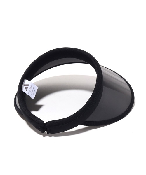 adidas(アディダス)の「【adidas/アディダス】 ADW 3BAR PRINT CLIPVISOR / UV90% 吸汗速乾 ロゴ刺繍クリップバイザー(サンバイザー・メンズ・ネイビー/ブラック・OSFX)」の8枚目の写真