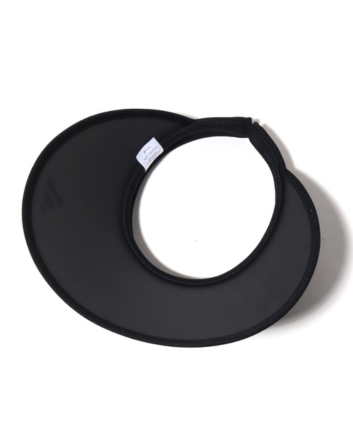 adidas(アディダス)の「【adidas/アディダス】 ADW 3BAR PRINT CLIPVISOR / UV90% 吸汗速乾 ロゴ刺繍クリップバイザー(サンバイザー・メンズ・ネイビー/ブラック・OSFX)」の9枚目の写真