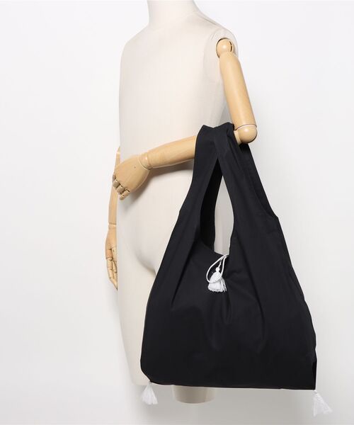 fog linen work(フォグリネンワーク)の「fog(フォグ)コットンアモリバッグ(ハンドバッグ・レディース・カーキ/ブラック/インディゴブルー/ライトベージュ・ONE SIZE)」の5枚目の写真