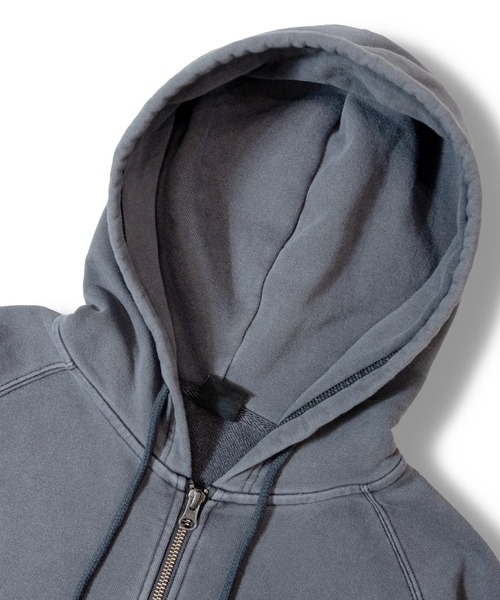 FIRST DOWN(ファーストダウン)の「FIRST DOWN LOGO HOODED ZIP SWEAT(スウェット・メンズ・ブラック/オートミール・L/XL/M)」の5枚目の写真