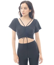 BILLABONG（ビラボン）の「BILLABONG レディース 【ACTIVE】 ACTIVE BRA TOP TEE アクティブウェア 【2025年春夏モデル】/ビラボン吸水速乾UVストレッチトレーニングTシャツ（Tシャツ/カットソー）」