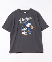 【PEANUTS×MLB】オリジナルデザイン Tシャツ ヤンキース ドジャース カブス