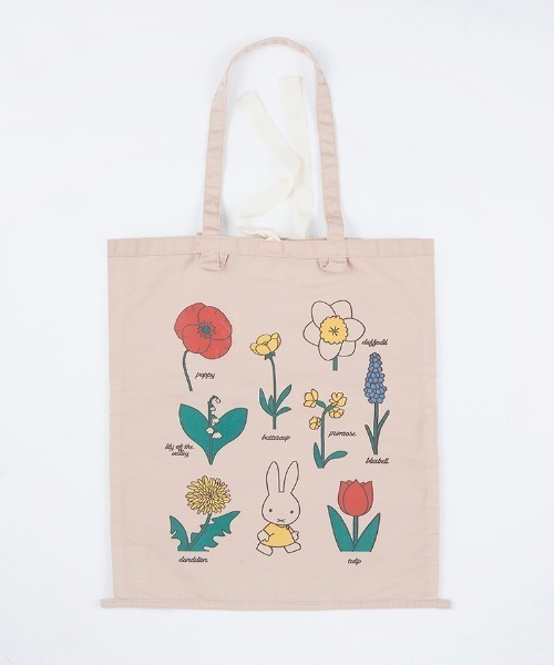 Dick Bruna(ディックブルーナ)の「Dick Bruna コレクターズサック(トートバッグ・レディース・アイボリー/ブラウン/ベージュ/グレー・FREE)」の1枚目の写真