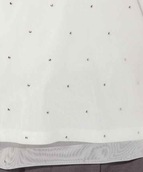 Elura(エルーラ)の「スタッズタンクトップ/323314(タンクトップ・レディース・ライトグレー/ライトブルー/ホワイト/ブラウン・FREE)」の20枚目の写真