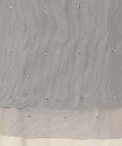 Elura(エルーラ)の「スタッズタンクトップ/323314(タンクトップ・レディース・ライトグレー/ライトブルー/ホワイト/ブラウン・FREE)」の21枚目の写真