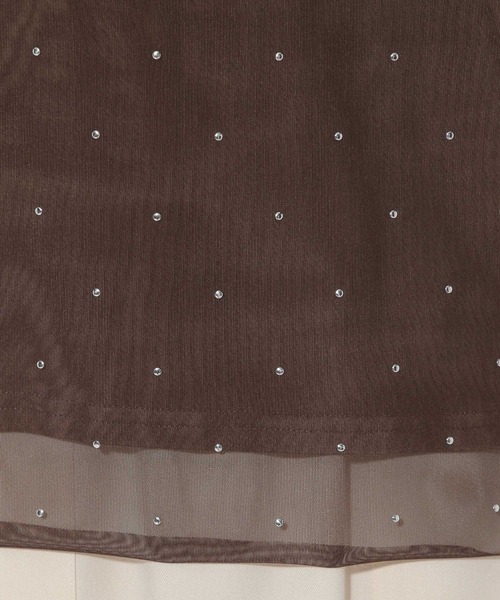 Elura(エルーラ)の「スタッズタンクトップ/323314(タンクトップ・レディース・ライトグレー/ライトブルー/ホワイト/ブラウン・FREE)」の22枚目の写真