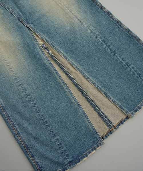PUBLIC TOKYO（パブリックトウキョウ）の「SWITCHNARROW JEANSKIRT（デニムスカート・レディース・ライトブルー/ブルー・1/2）」の16枚目の写真