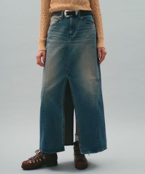 PUBLIC TOKYO（パブリックトウキョウ）の「SWITCHNARROW JEANSKIRT（デニムスカート・レディース・ライトブルー/ブルー・1/2）」の11枚目の写真