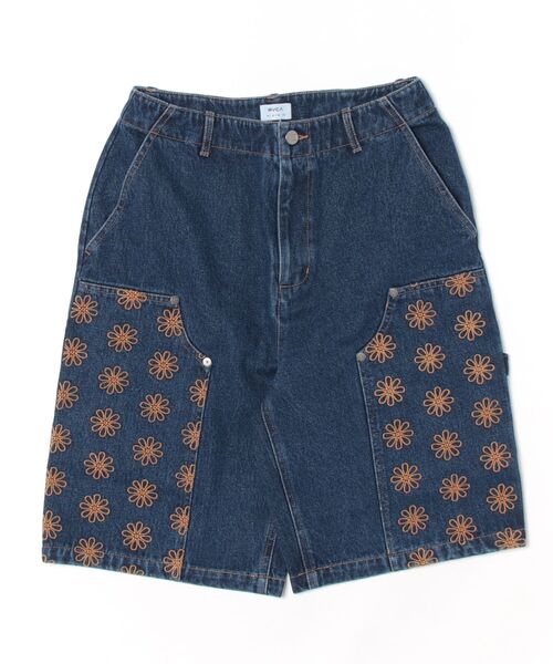 ブランド古着！日本製 TATA 転写 ペインターパンツ 襤褸 デニムショーツ ブランド古着！日本製 TATA 転写 ペインターパンツ 襤褸 デニム