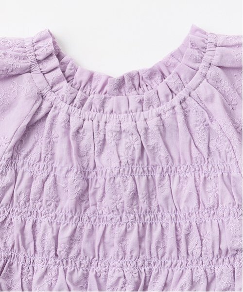 petit main（プティマイン）の「【リンク】レースセットアップ(キッズ)（セットアップ・キッズ・ラベンダー/クリーム・130cm/120cm/80ｃｍ/90cm/100cm/110cm）」の7枚目の写真