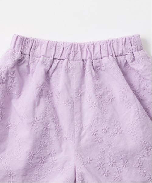 petit main（プティマイン）の「【リンク】レースセットアップ(キッズ)（セットアップ・キッズ・ラベンダー/クリーム・130cm/120cm/80ｃｍ/90cm/100cm/110cm）」の10枚目の写真