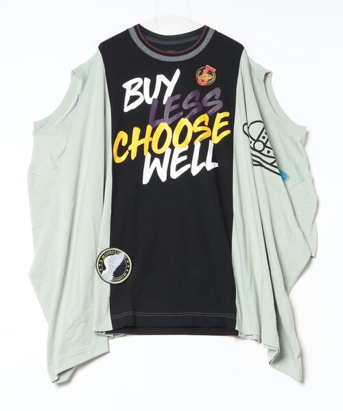 【Vivienne Westwood】BUY LESS CHOOSE WELL TRINITY Tシャツ BUY LESS CHOOSE WELL TRINITY T-SHIRT（Tシャツ/カットソー