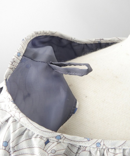 HUIT bouquet(ユイット)の「ショルダーリボン ワンピース Made with Liberty Fabric HUIT(ワンピース・レディース・ブルー系その他2/ブルー系その他・M/S)」の16枚目の写真
