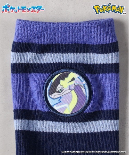 Right-on（ライトオン）の「【POKEMON】ソックスミライドン（ソックス/靴下・キッズ・ブルー・フリー）」の3枚目の写真