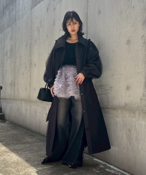 tulle tiered mini skirt（スカート）｜HONEY MI HONEY（ハニー
