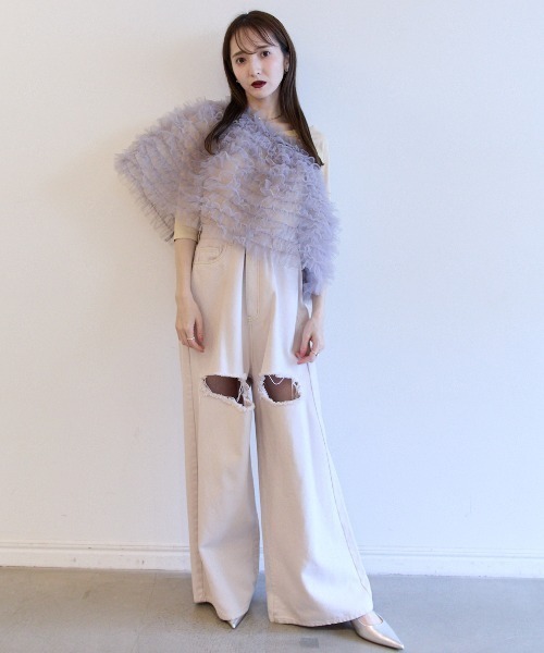 tulle tiered mini skirt（スカート）｜HONEY MI HONEY（ハニー