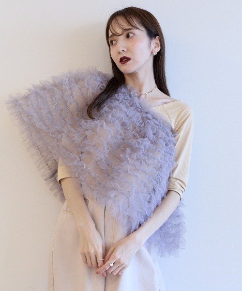 スカート HONEY MI HONEY tulle tiered mini skirt セール】tulle tiered mini skirt（スカート）｜HONEY MI HONEY