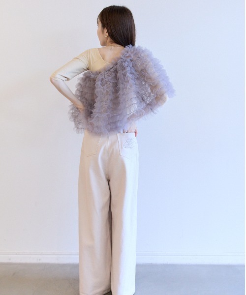 tulle tiered mini skirt（スカート）｜HONEY MI HONEY（ハニー