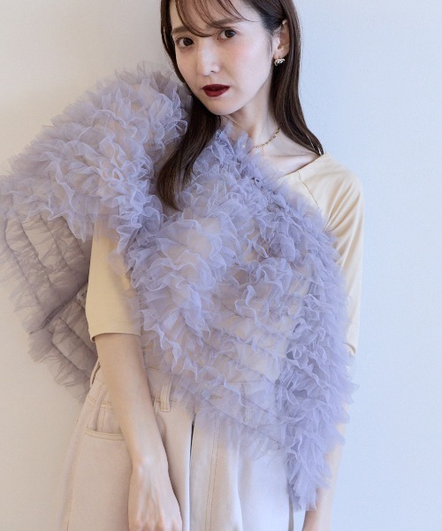 スカート HONEY MI HONEY tulle tiered mini skirt tulle tiered mini skirt（スカート）｜HONEY MI HONEY（ハニー