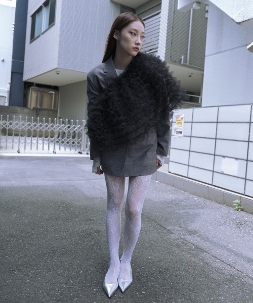 スカート HONEY MI HONEY tulle tiered mini skirt tulle tiered mini skirt（スカート）｜HONEY MI HONEY（ハニー