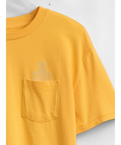 GAP(ギャップ)の「ブラナンベア ポケット グラフィックTシャツ (キッズ)(Tシャツ/カットソー・キッズ・ブルー/オレンジ/イエロー/オフホワイト/ブラック・120cm/130cm/140cm/150cm/160cm)」の9枚目の写真