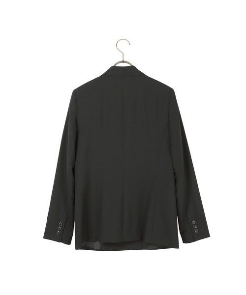 AOYAMA(アオヤマ)の「【洗える・ストレッチ・防シワ】定番!黒無地ダブルジャケット|オフィス&通勤&入卒&オケージョン|セットアップ着用可・大きいサイズあり|(スーツジャケット・レディース・ブラック・9号/11号/13号/15号/7号/5号/17号)」の16枚目の写真