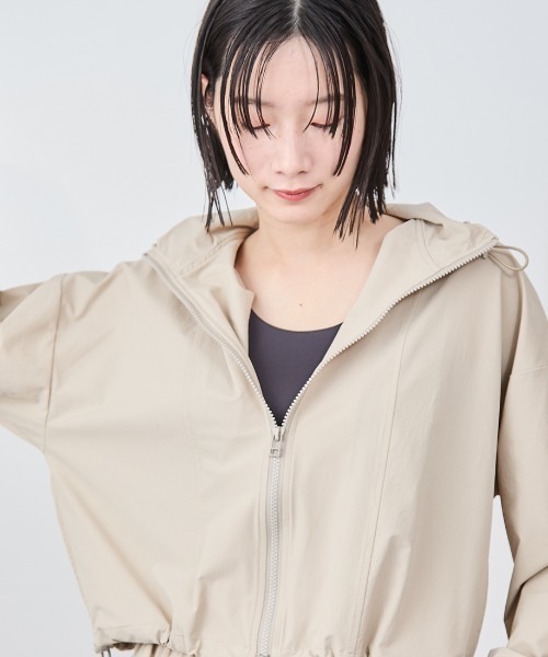 新品未使用★NERGY ナージー　ジップアップブルゾン　レディース ANAYI ブルゾン アウター メッシュレイヤージップブルゾン