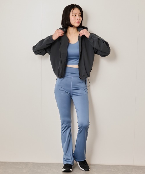 NERGY（ナージー）の「ナージー NERGY ALPENラッシュパーカー（パーカー・レディース・チャコールグレー/ベージュ・M/L）」の17枚目の写真