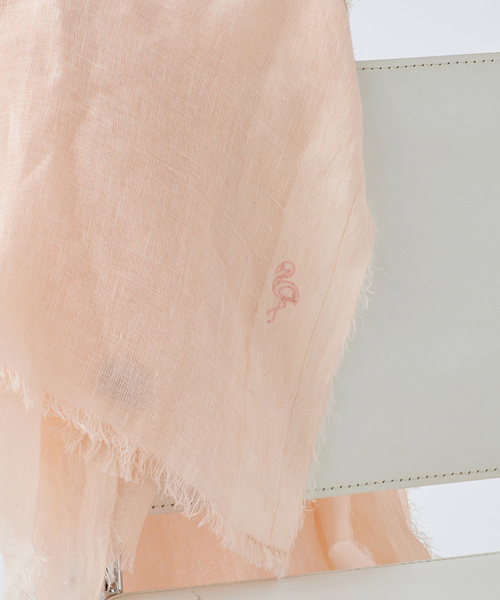 【新品未使用】ニムニムデュアイ LINEN GAUZE リネンストール IENA｜NIMNIMDUAI/ニムニムデュアイ LINEN GAUZE リネンストール