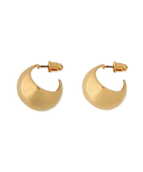 ADAM ET ROPE'(アダムエロペ)の「LES BIJOUX メタルボールピアス(ピアス(両耳用)・レディース・ゴールド/シルバー・FREE)」の5枚目の写真