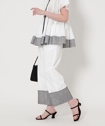 ユナイテッドアローズ白ガウチョパンツ UNITED ARROWS｜ユナイテッドアローズのその他パンツ（ホワイト