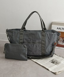 cache cache（カシュ カシュ）の「【cache cache】パッカブルナイロンボストン（ボストンバッグ）」