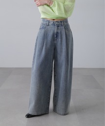 FREE'S MART | ◆クリンクル加工タックワイドデニム(その他パンツ)