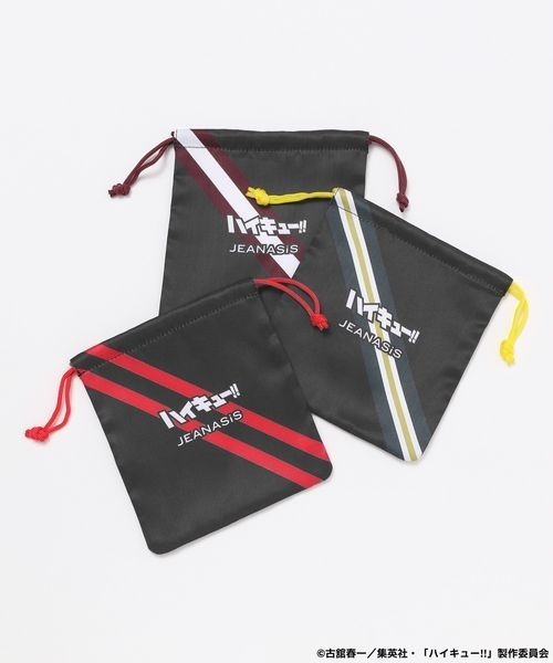 JEANASIS(ジーナシス)の「【ハイキュー!!】キンチャクポーチ/323883(ポーチ・レディース・オレンジ系その他/レッド系その他/バーガンディー/イエロー系その他・FREE)」の11枚目の写真