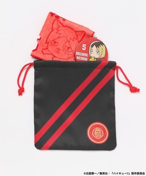 JEANASIS(ジーナシス)の「【ハイキュー!!】キンチャクポーチ/323883(ポーチ・レディース・オレンジ系その他/レッド系その他/バーガンディー/イエロー系その他・FREE)」の13枚目の写真