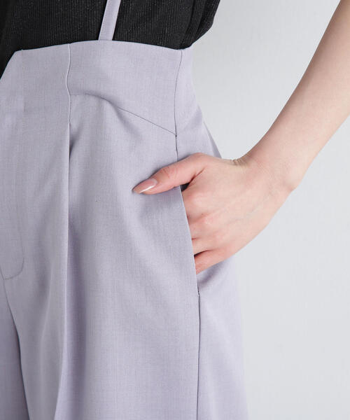 PROPORTION BODY DRESSING(プロポーションボディドレッシング)の「パールサス付きワイドパンツ / 1215130501(その他パンツ・レディース・グレー/ネイビー・SMALL/MEDIUM/XS)」の18枚目の写真