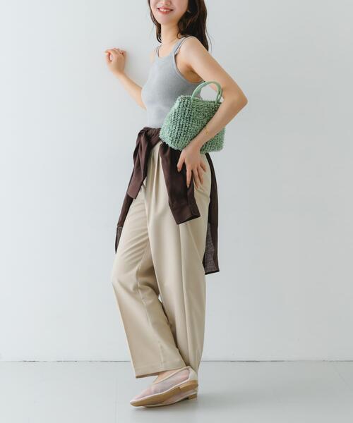 RODE SKO（ロデスコ）の「フラワーレースバッグ（ショルダーバッグ・レディース・グレー/ピンク/ミント・ONE）」の9枚目の写真