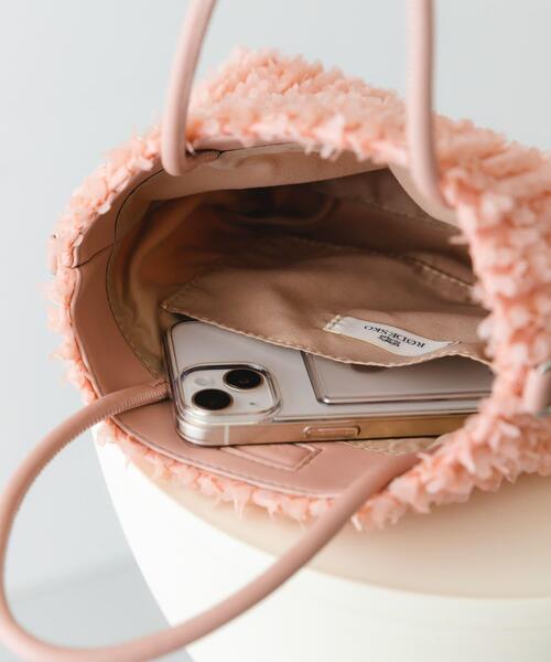 RODE SKO（ロデスコ）の「フラワーレースバッグ（ショルダーバッグ・レディース・グレー/ピンク/ミント・ONE）」の22枚目の写真