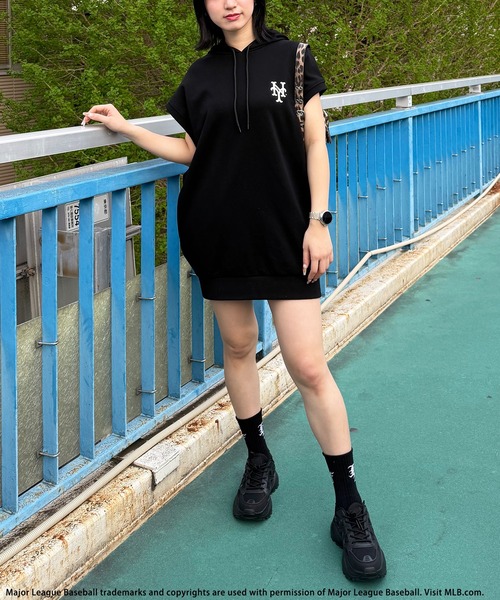 MLB】フォトアートBIGパーカー BACK TO THE FIELD│SPIRALGIRL