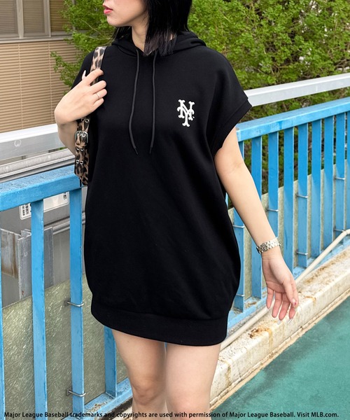 MLB】フォトアートBIGパーカー BACK TO THE FIELD│SPIRALGIRL
