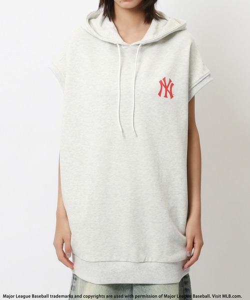 BACK TO THE FIELD（バック トゥー ザ フィールド）の「【MLB】フォトアートBIGパーカー（パーカー・レディース・グレー/ブラック/グリーン・FREE）」の19枚目の写真