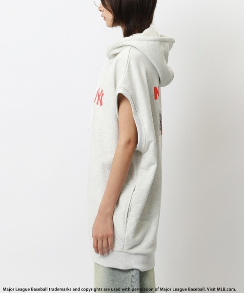 BACK TO THE FIELD（バック トゥー ザ フィールド）の「【MLB】フォトアートBIGパーカー（パーカー・レディース・グレー/ブラック/グリーン・FREE）」の20枚目の写真