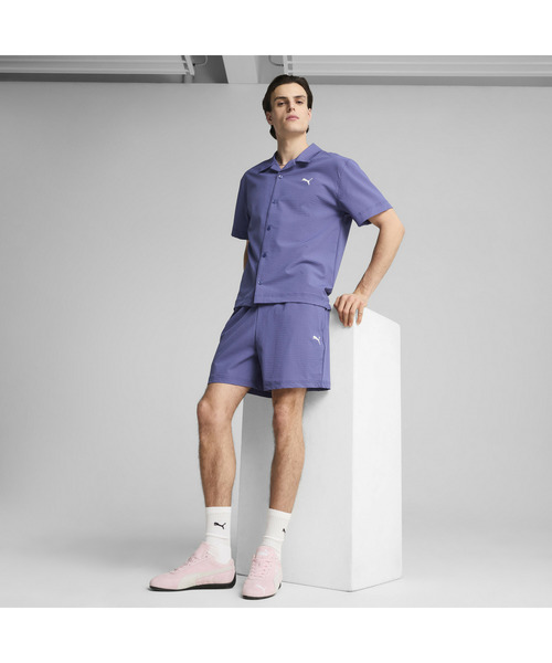 PUMA(プーマ)の「PUMA プーマ メンズ ワードローブ ESS シアサッカー リラクシー 半袖 シャツ(その他トップス・メンズ・ブルー系その他/ブラック・X-LARGE/SMALL/XX-LARGE/MEDIUM/LARGE/X-SMALL)」の21枚目の写真