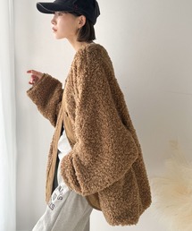 ノーカラージャケット（ベージュ系）ファッション通販 - ZOZOTOWN