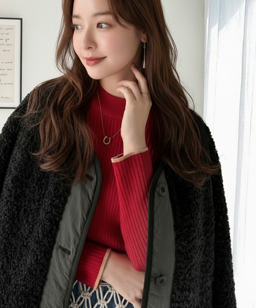 セール】《JaVaジャバコラボ》オーバーサイズがトレンド！異素材