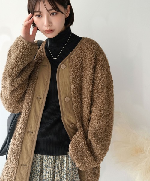 セール】《JaVaジャバコラボ》オーバーサイズがトレンド！異素材